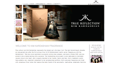 Desktop Screenshot of kardashianfragrance.com